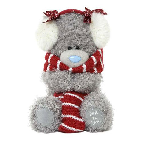 7" Scarf and Earmuffs Me to You Bear £10.00